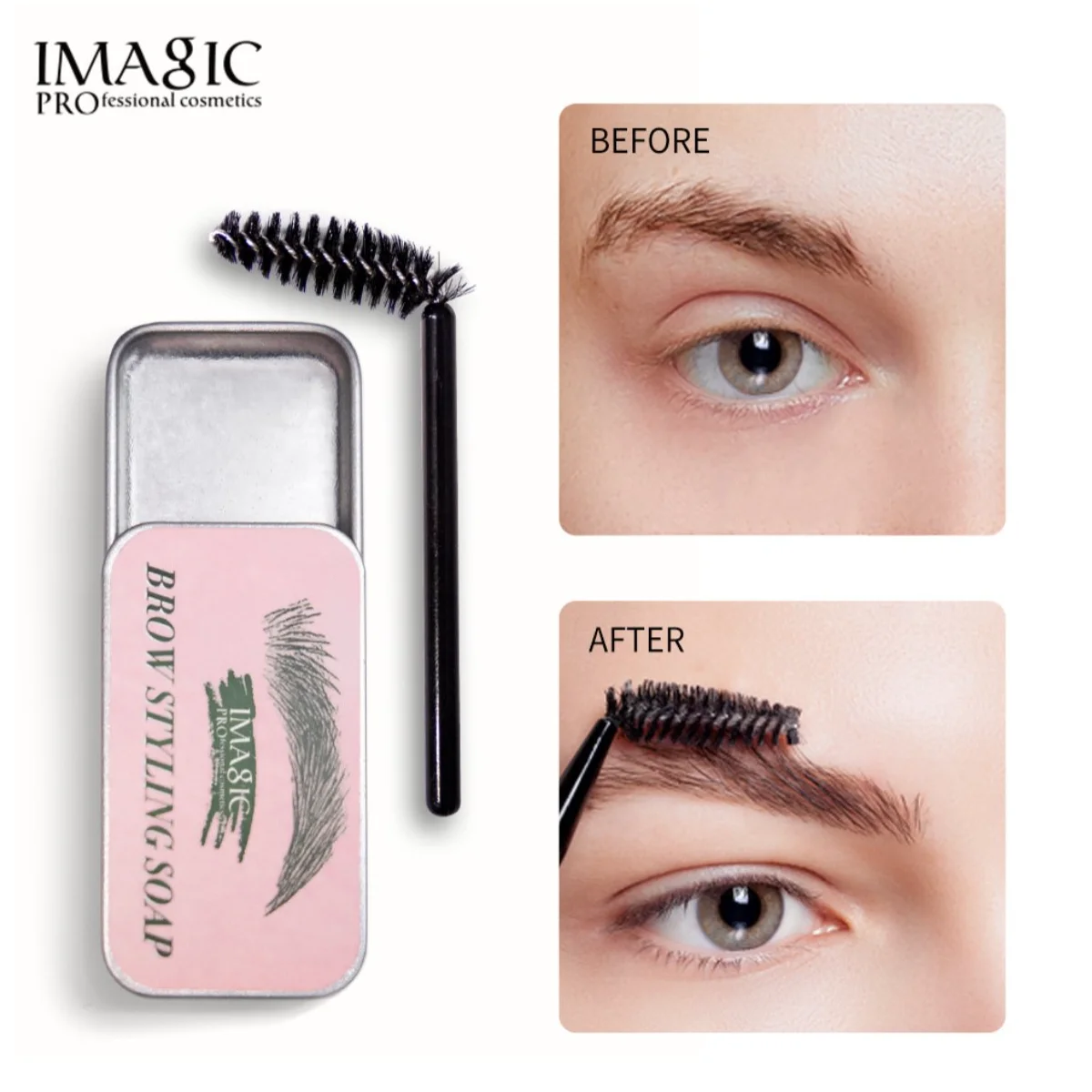 

Eyebrow Shaped Gel Makeup Natural Molding Three-Dimensional Eyebrow Cream Eyebrow Set Gel Fixed Makeup Waterproof Eyebrow Makeup