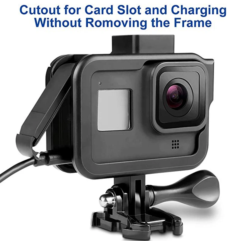 Рамка из алюминиевого сплава для GoPro Hero 8 аксессуары экшн-камеры защитный чехол |