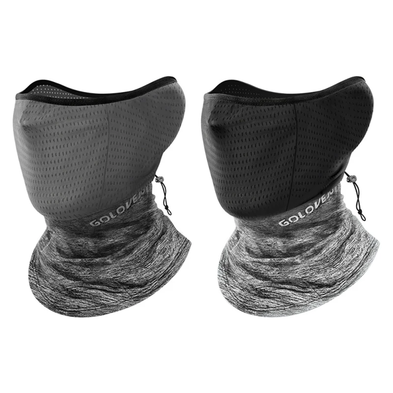 

Winter Warmer Face Fleece Bandana Scarf Sports Thermal Skiing Tube Neck Gaiter Cover Thick Hiking Cycling Snowboard Men Women