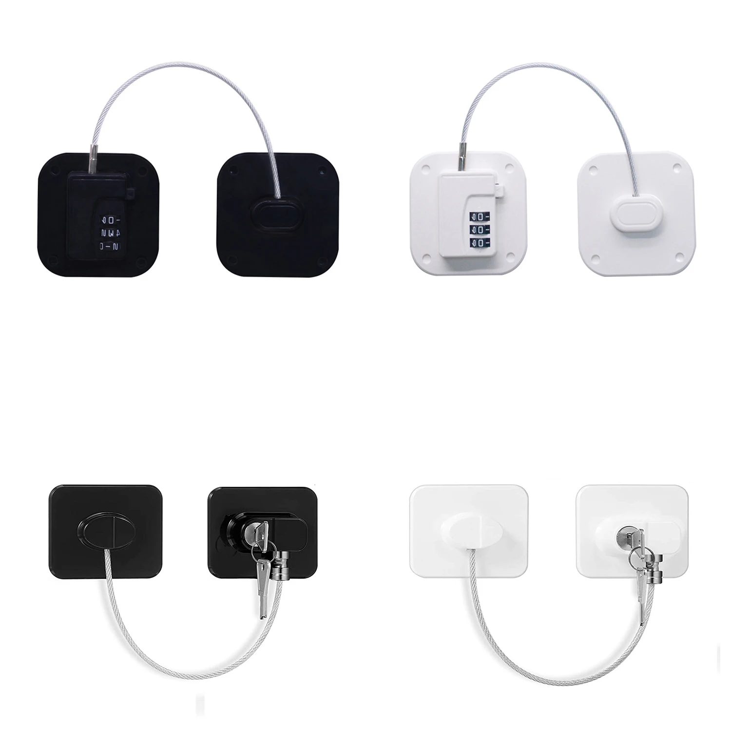 Замок для безопасности детей из нержавеющей стали открытие окон и холодильников