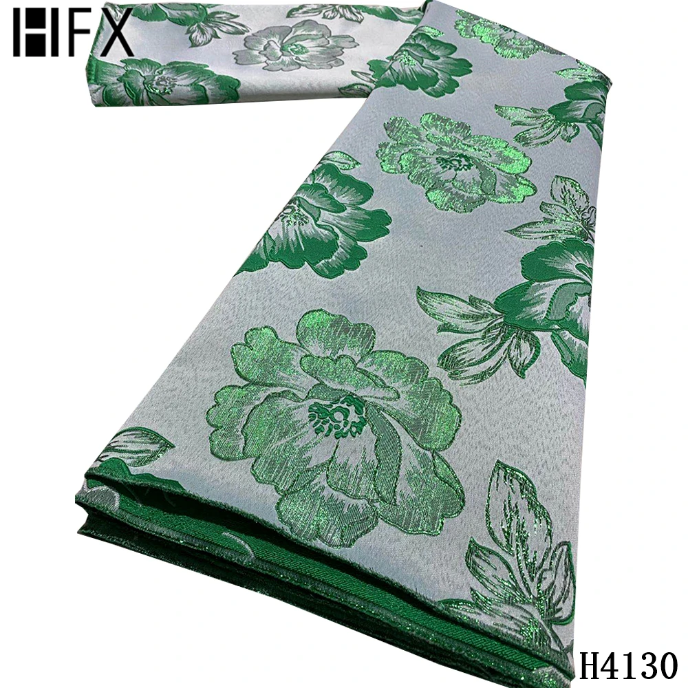 HFX 2020 горячая Распродажа Африканское парчовое кружевная ткань с жаккардовым