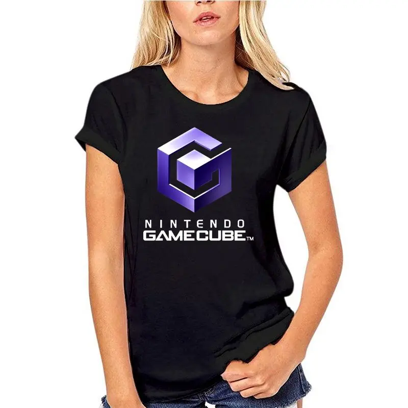 

Men Tshirt Gamecube Logo Unisex T Shirt Women T-shirt Tees Top T-shirt 100 Percent Cotton Printed Tee Shirt Male Beach Fun