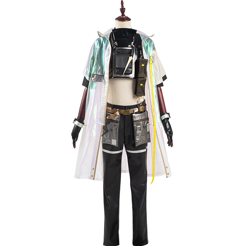 

Anime! Arknights Ayerscarpe RHODES ISLAND New Operator Version 2.0 Game Suit Uniform Cosplay Costume Halloween Outfit Free Ship