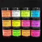 Акриловая пудра для дизайна ногтей, 1 унцияфлакон, 12 цветов, 2 в 1, неоновые цвета, флуоресцентсветильник лый пигмент, Mia Secret, косметические принадлежности для ногтей K09