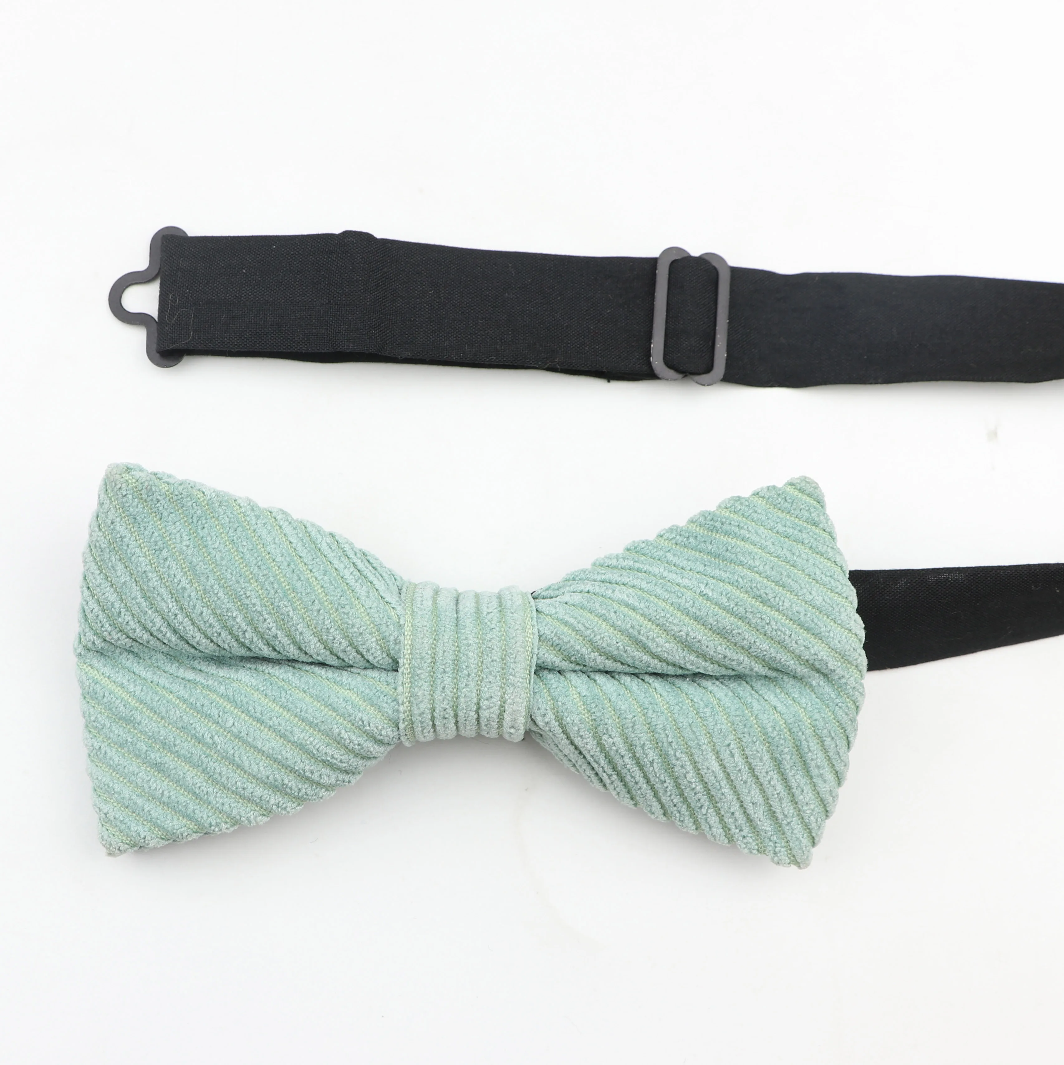 Мужской вельветовый галстук бабочка гибкий гладкий мягкий матовый декоративный