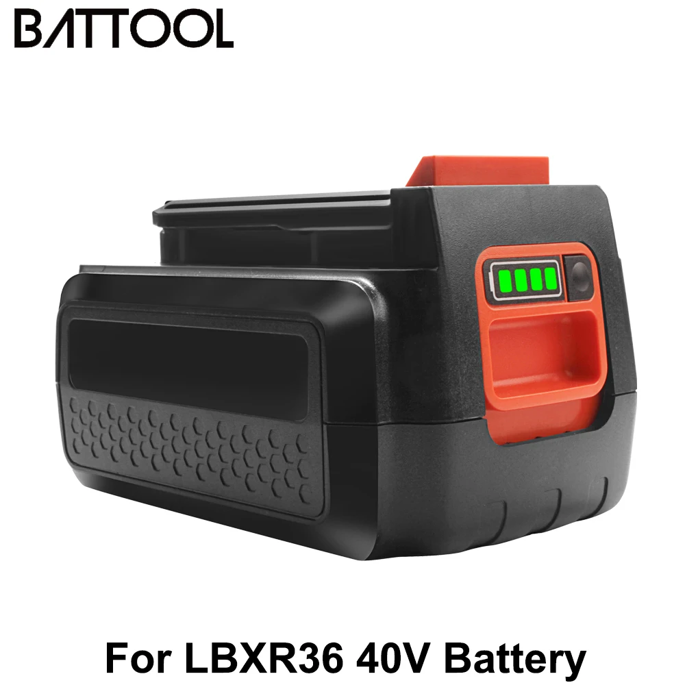 

Battool 3000mAh 40V LBX36 Rechargeable Battery For Black&Decker LBXR36 BXR36 LST136 LST420 LST220 LST300 MTC220 MST1024 Battery