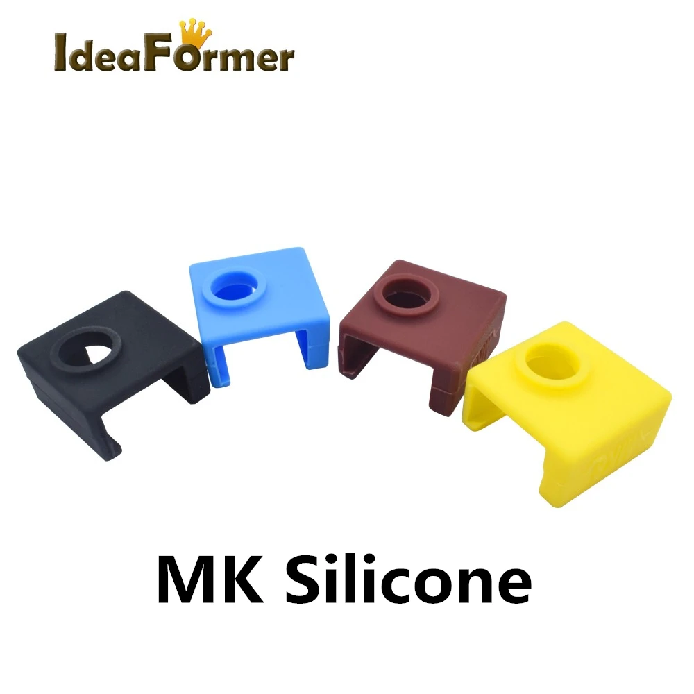 3D принтер MK8 защитные силиконовые носки блок нагреватель изоляционный чехол для
