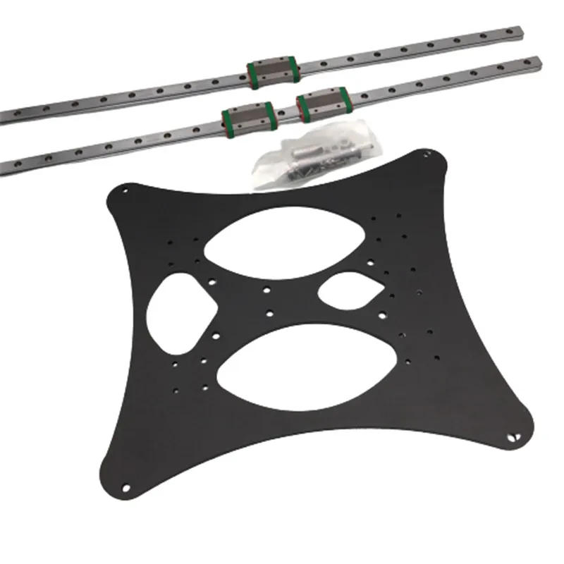 Funssor Creality CR-10 Pro 3D printer Y axis Hiwin MGN12H linear rail mod upgrade kit | Printer Parts &amp Accessories