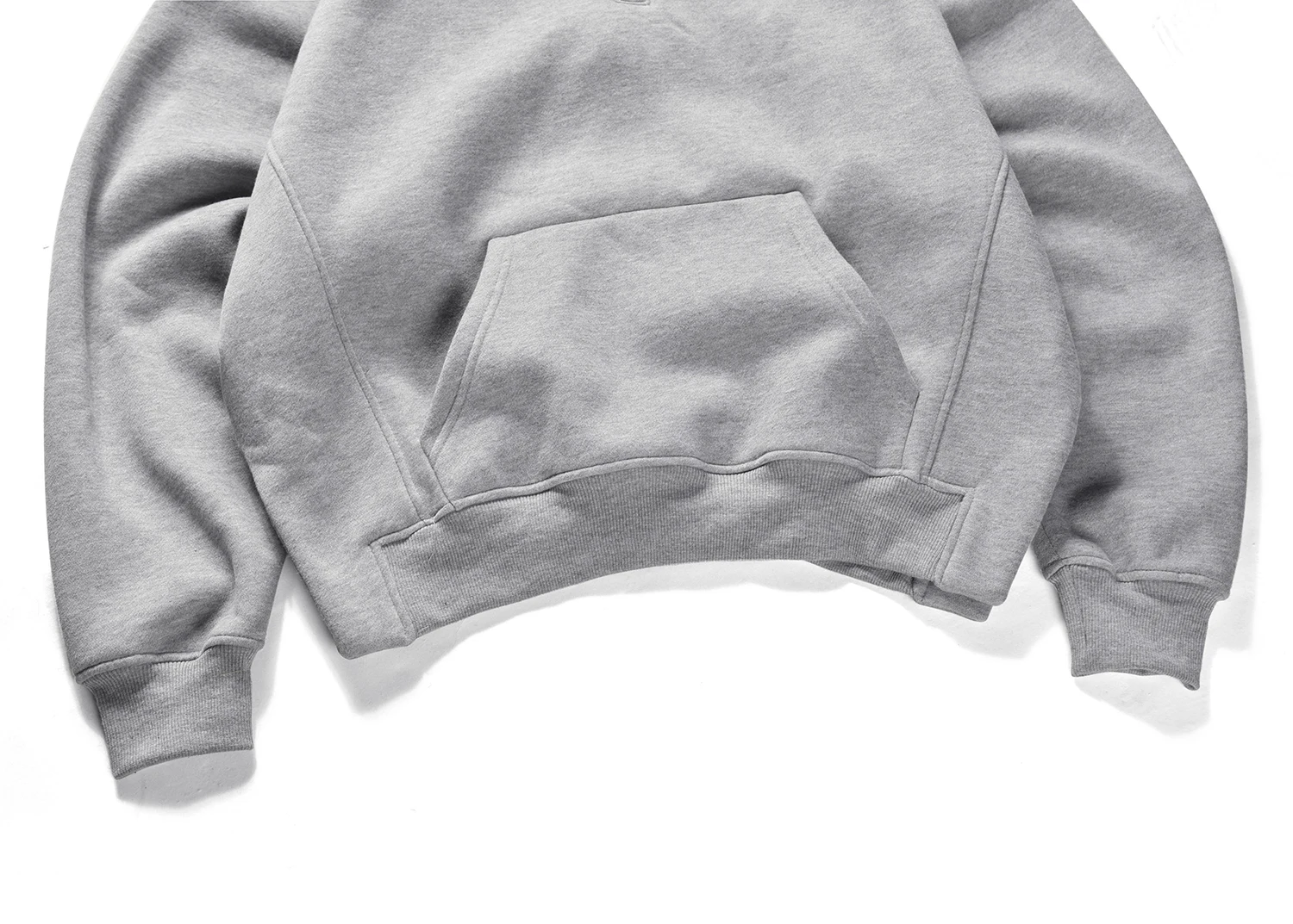 

2019 New High Street Winter hoodie men sweatshirts OVERSIZE hip hop fashion Black /grey Thick Fleece Harajuku Loose Hoodies