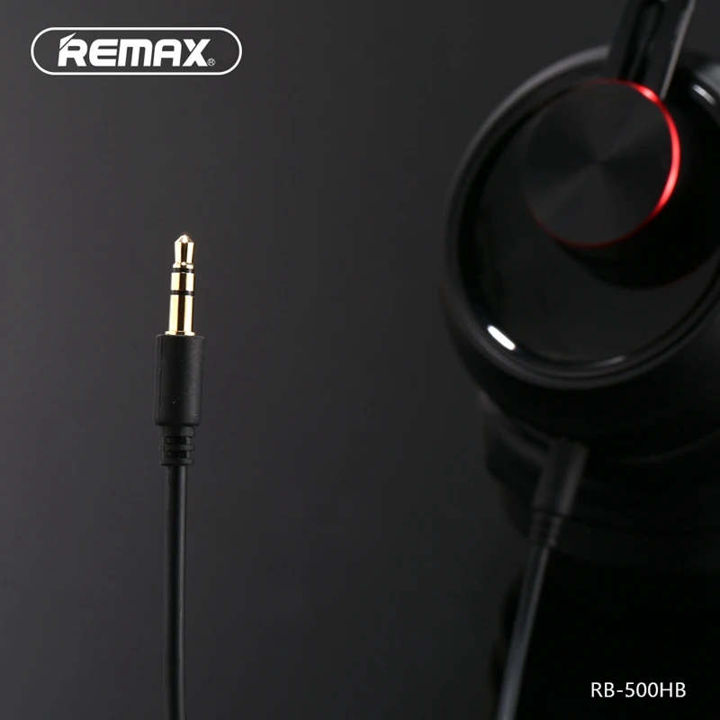 Remax Rb-500Hb Bluetooth V4.1 наушники Беспроводная гарнитура с Hd микрофоном шумоподавление Hifi Звук 3D стерео бас для смартфона