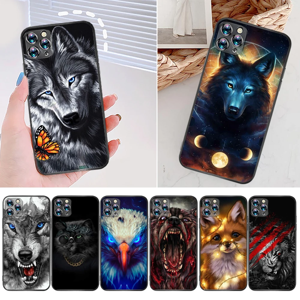 

Phone Case For iPhone 6 6S 7 8 Plus X XS XR 11 12 Pro MAX SE 2020 Carcasa Funda Soft TPU Cases