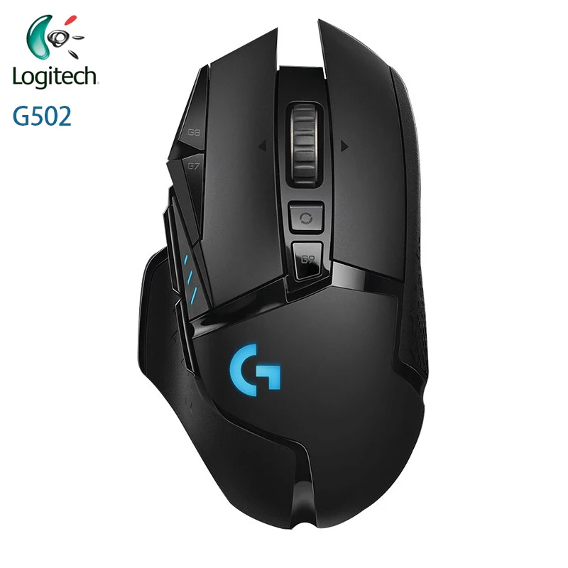 Мышь Logitech (G) G502 LIGHTSPEED Беспроводная игровая мышь RGB 16000DPI черная GPW Powerpla|Мыши| |