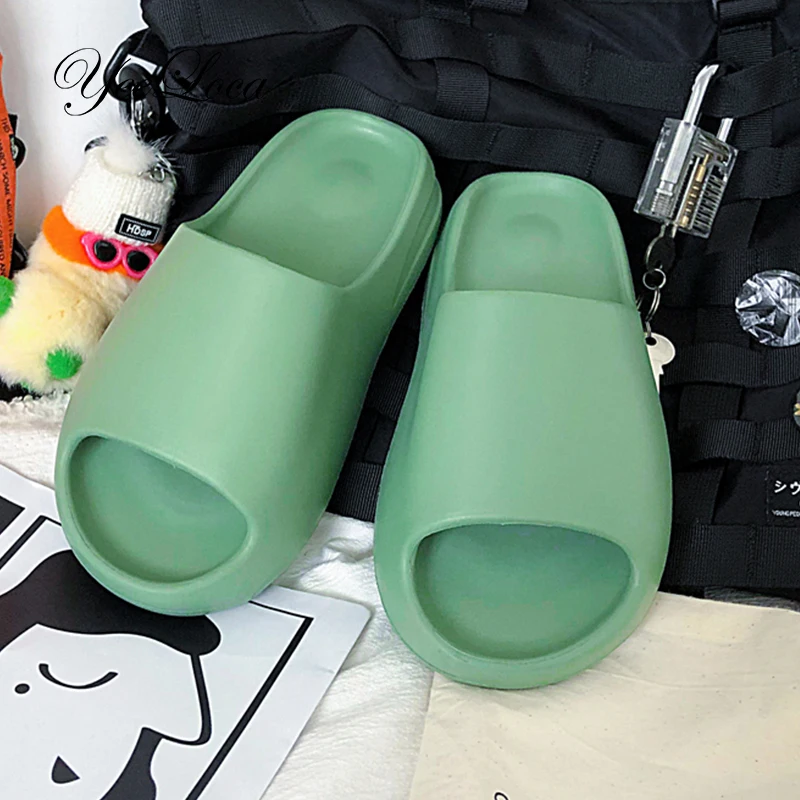 Шлепанцы унисекс на плоской подошве повседневные пляжные тапочки мягкие