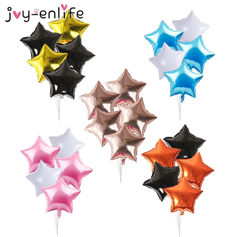 5 шт. 18 дюймов с пятиконечной звездой|Воздушные шары и аксессуары| |