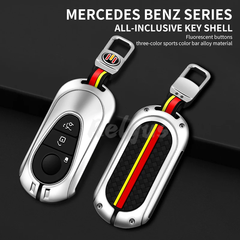 

Zinc Alloy Car Remote Key Cover Case For Mercedes Benz C S Class W223 W206 S350 S400 S450 S500 Auto Accessories