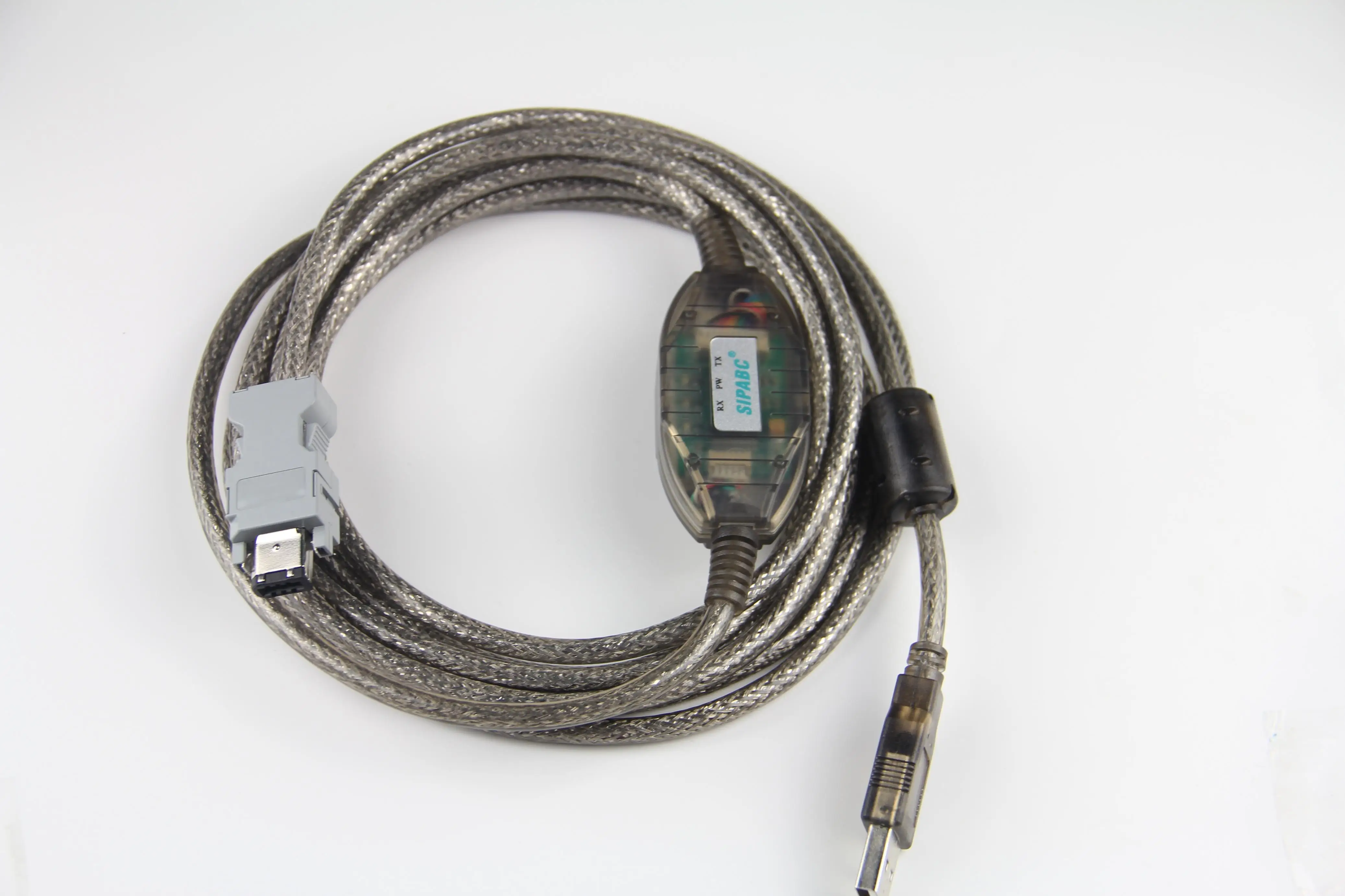 Кабель для программирования ASDA B2Delta + AB A2 сервоконтроллер постоянного тока до PC USB