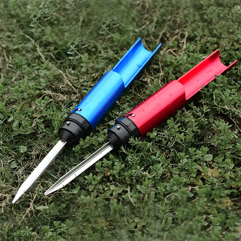 

LINNHUE Portable Fishing Pole Holder Detachable Rod Holder Bracket Base Aluminum Alloy Throwing Carp Sea Fishing Rod Tools