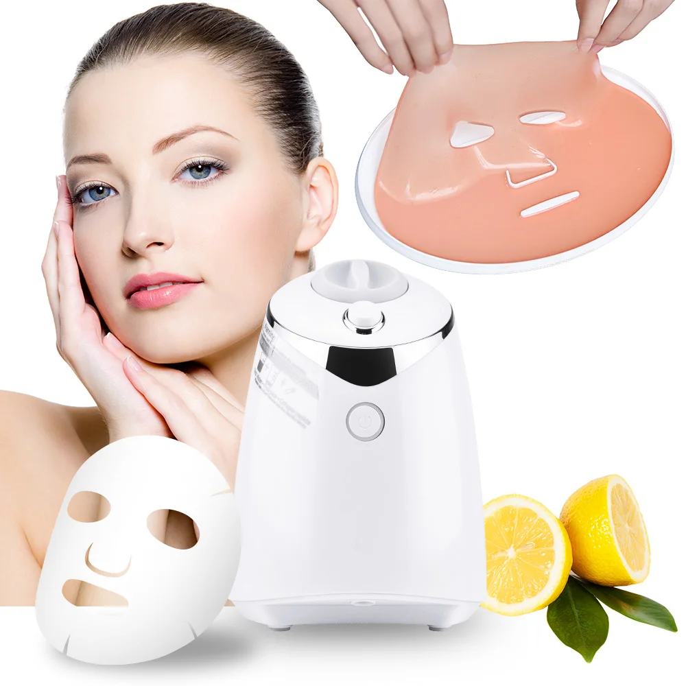 

Fruit Face Mask Maker Machine Facial Treatment Automatic Natural Vegetable Collagen Home Use Beauty Salon SPA Care Eng Voice