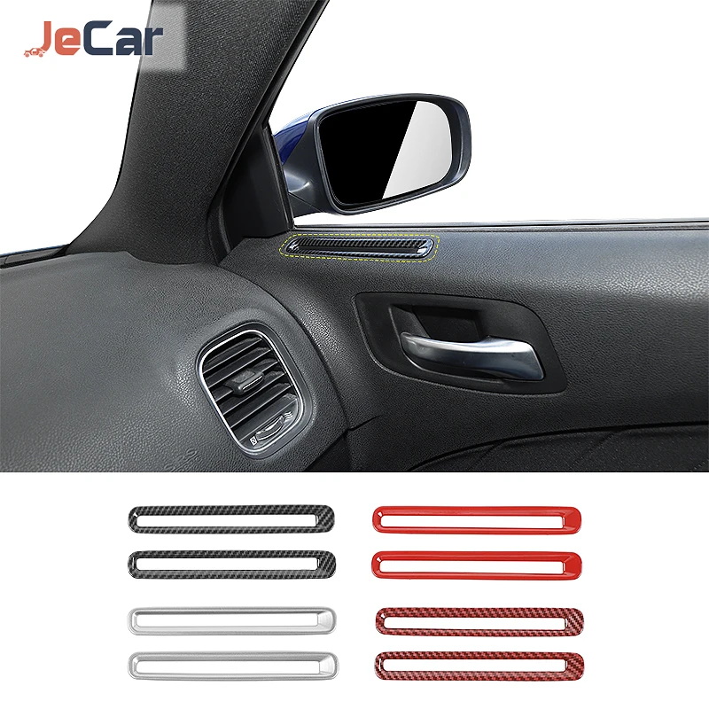 

АБС-пластик, декоративная крышка для интерьерной двери автомобиля, наклейки для Dodge Charger 2011, аксессуары для интерьера автомобиля