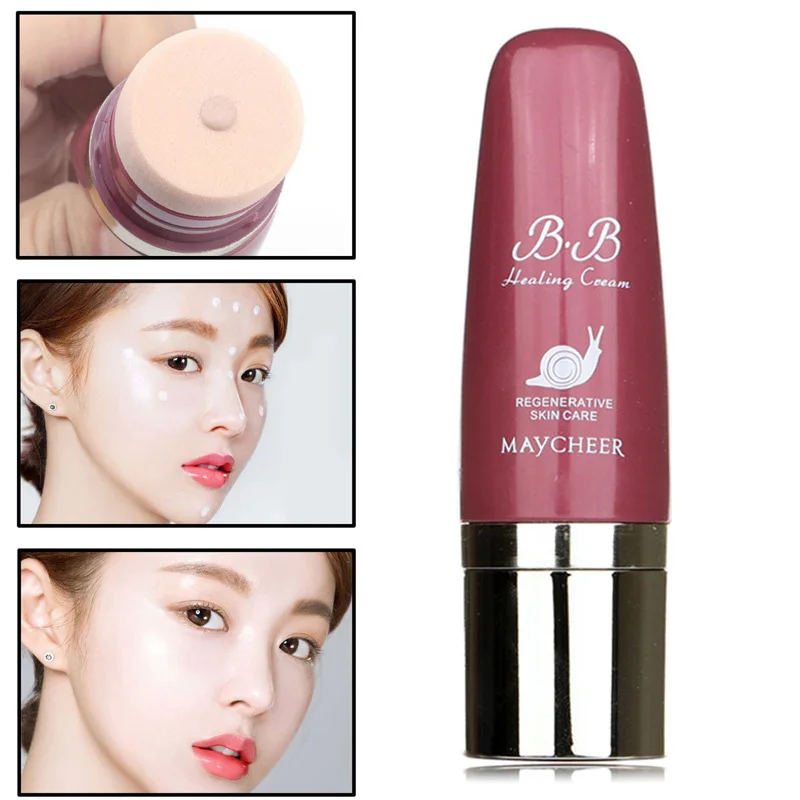 

Air Cushion BB Cream Natural Brighten Concealer Stick Invisible Pores Wrinkle Acne Marks Foundation CC Stick Full Cover Makeup