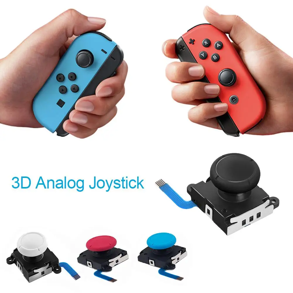 Аналоговый 3D-Джойстик Joycon стики для большого пальца запасные сенсоры аксессуары