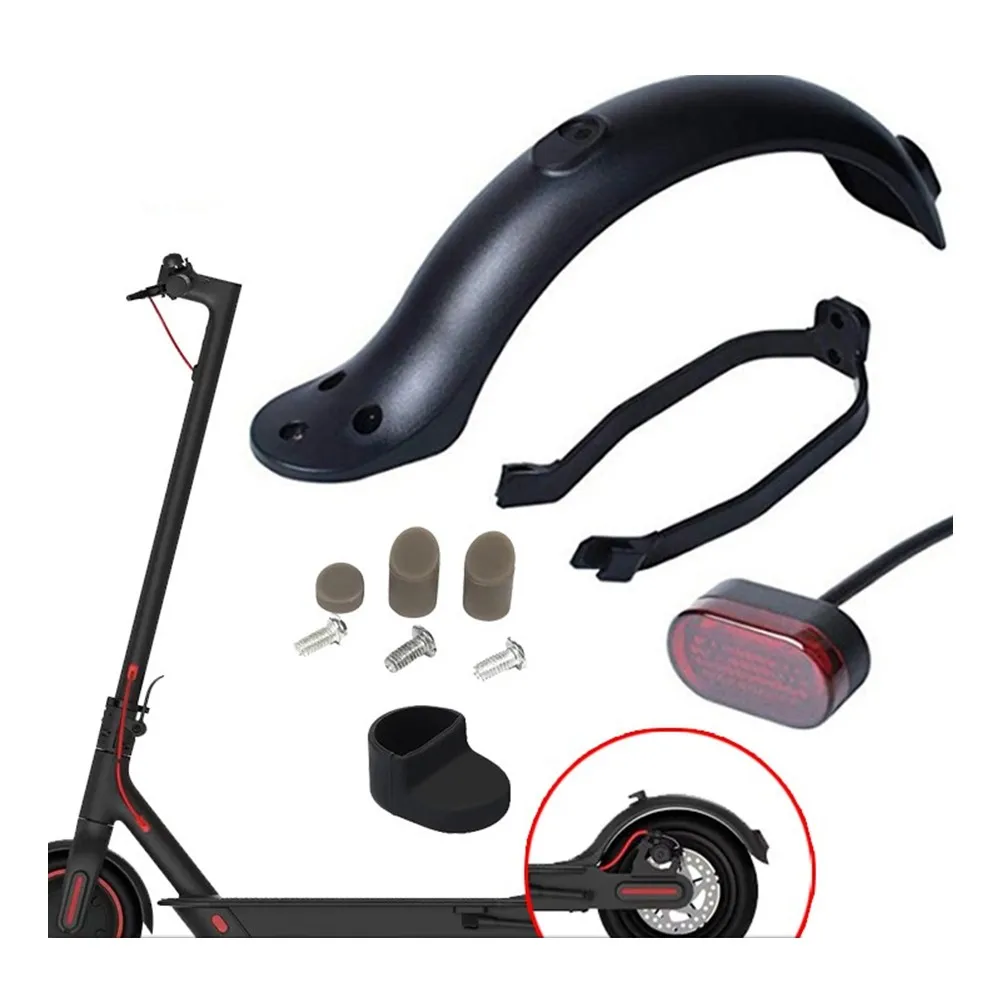 

Electric Scooter Rear Fender Mudguard Taillight Bracket Kit For Xiao*mi M365 Durable Electric Scooter Accessories Parts