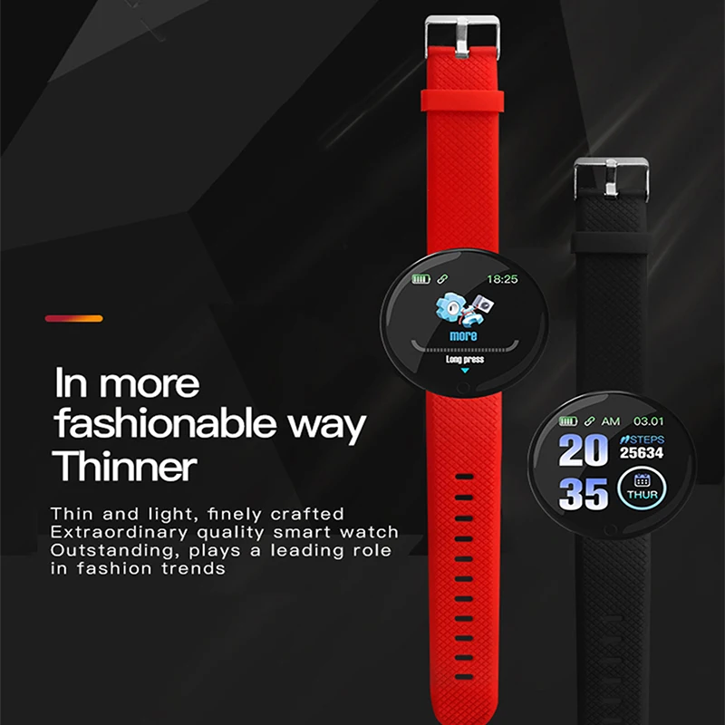 Многофункциональные умные часы B28 цветные круглые сенсорные водонепроницаемые с