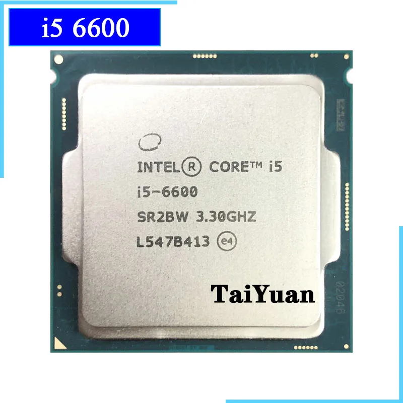 Процессор Intel Core i5 6600 3 ГГц SR2BW/SR2L5 четырехъядерный процессор 6M 65W LGA 1151|Процессоры| |