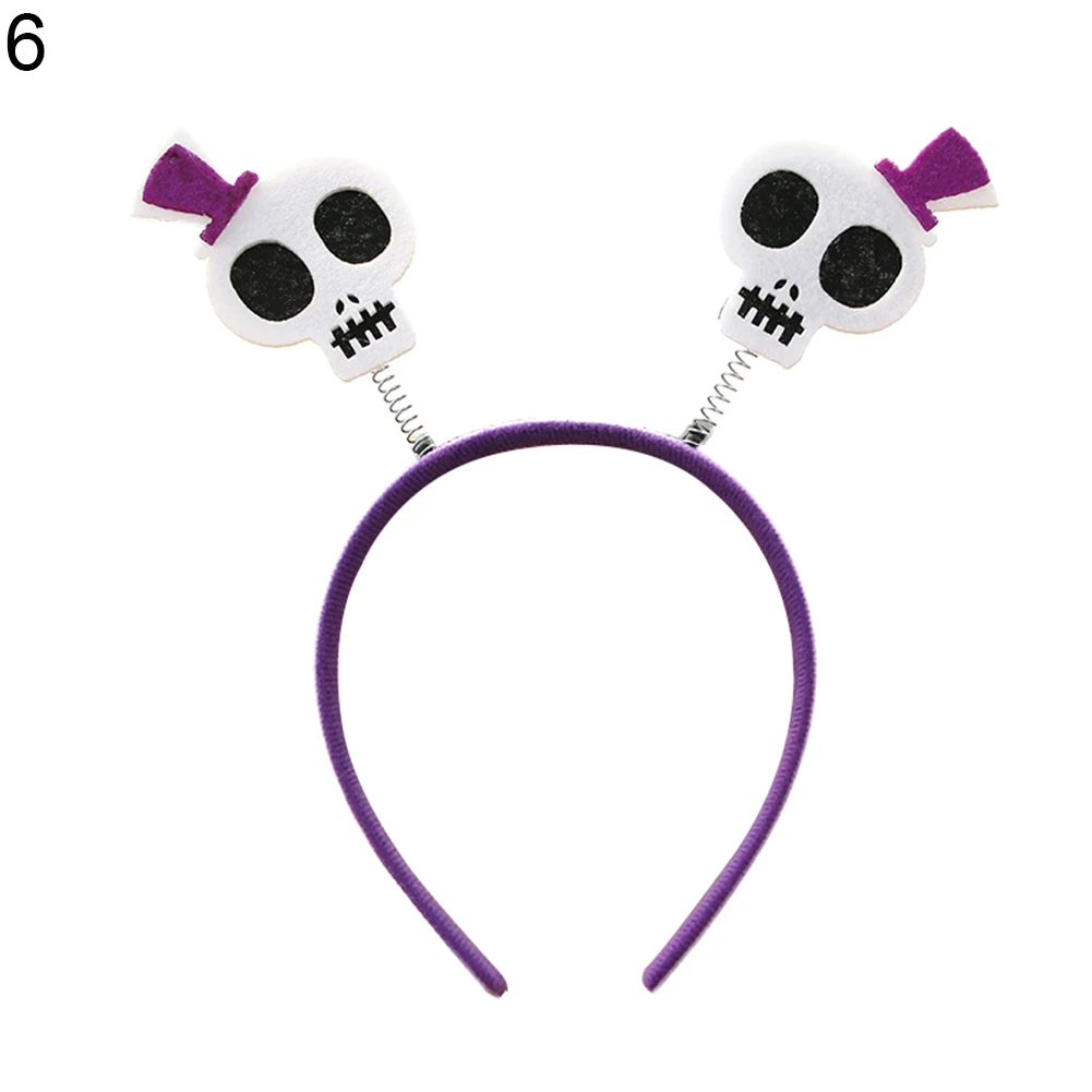 Хэллоуин волос 1 шт. с днем застежка в виде тыквы ведьма Скелет реквизит для