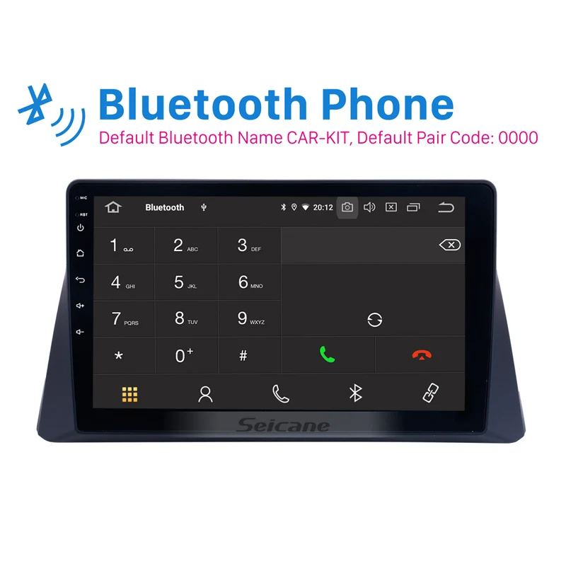 Seicane ПЗУ 64 Гб 10 1 дюймов Android 0 IPS 8 ядерный GPS навигатор радио для 2008 2013 Honda Accord