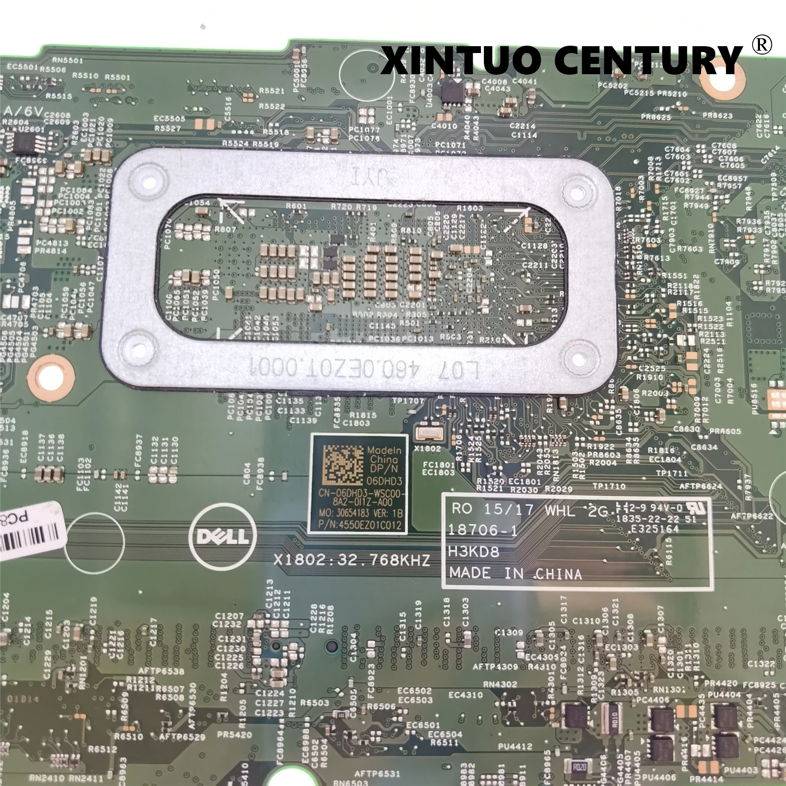 Online CN-06DHD3 06DHD3 6DHD3 Für Dell OEM Inspiron 15 7586 Laptop Motherboard 18706-2 W/ SREJP I7-8765U CPU 100% Getestet Arbeits