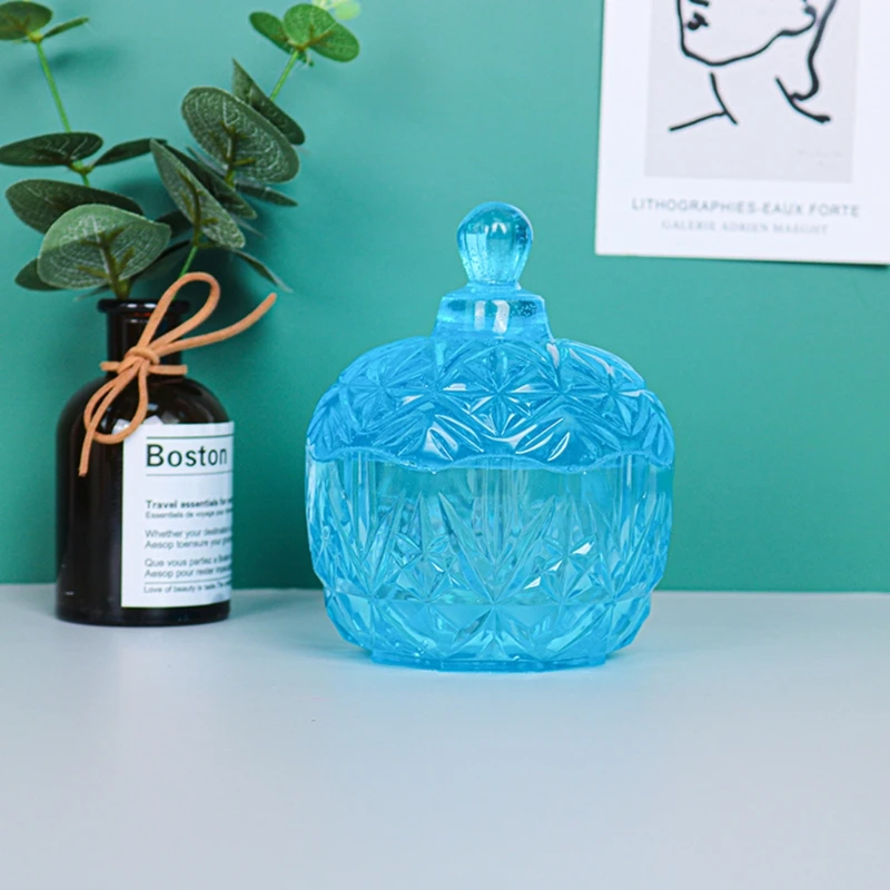 

Snack Storage Tank Epoxy Resin Mold Jewelry Box Casting Silicone Mould DIY Crafts Home Decorations Making Tool