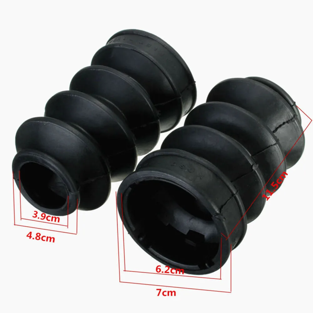 Запасная вилка пылезащитный чехол для мотоцикла Внешний черный резиновый