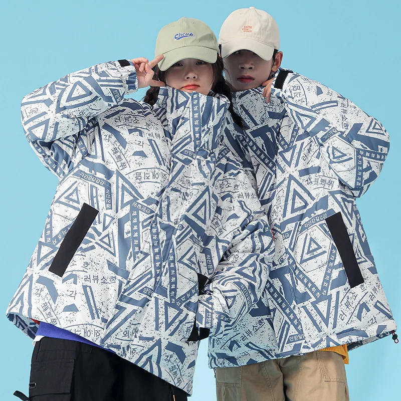 White duck down down jacket men's winter new style 90 duck down national trend color down jacket INS wind down jacket