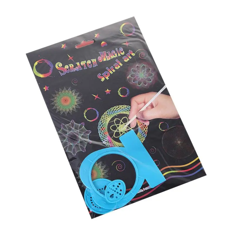 NewKids игрушки для рисования царапина Радуга художественная коробка мини-заметки