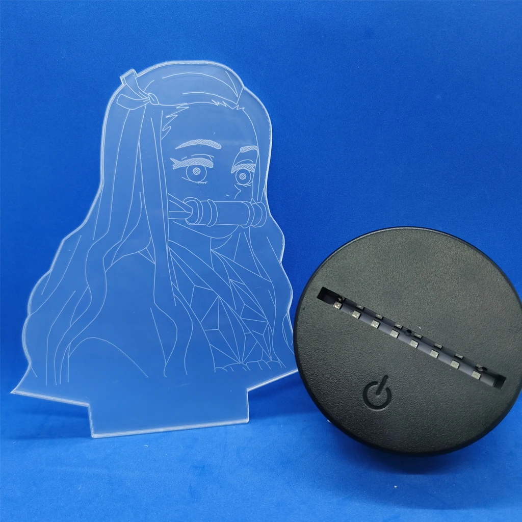 Аниме лампа для рассекания демонов только акриловая доска Kanae Kocho светильник