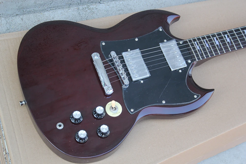 Выпуск гитары SG Angus young/инкрустация DC приветствуется на заказ | Спорт и