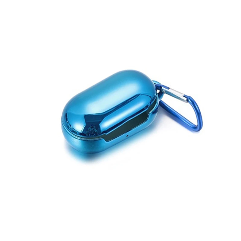 blue Чехол для Galaxy Buds, чехол для samsung Galaxy Buds, чехол-брелок, защитная крышка, мягкий чехол для зарядки - Цвет: blue