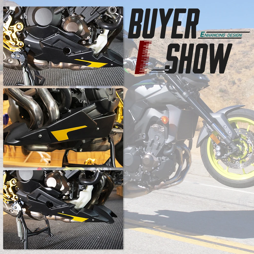 2018 трассовый спойлер для двигателя мотоцикла панель живота нижний обтекатель