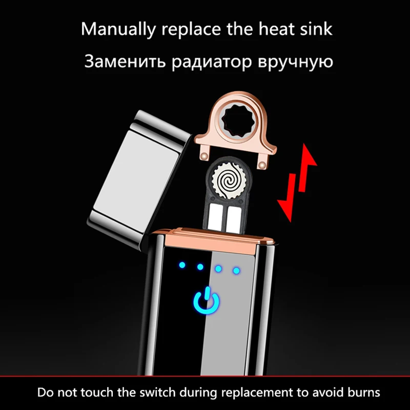 Электронная зажигалка с цифровым распознаванием отпечатков пальцев китайский