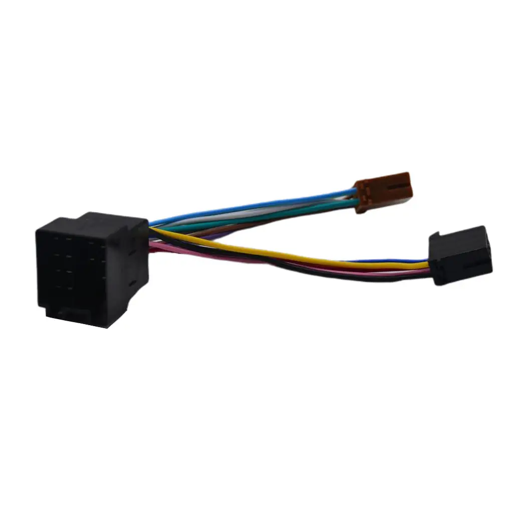 

20x3x4cm Car Stereo Audio Harness With ISO Adapter For 206 306 406