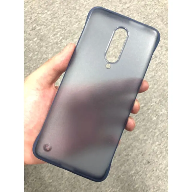 Бескаркасный чехол для Oneplus 7 Pro чехол Ультратонкий матовый PC ударопрочный чехол для One plus 7 Oneplus 7Pro чехол