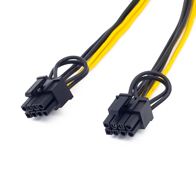4 шт. 12 в EPS ЦП 8 контактный двойной 8(6 2) Pin PCIE PCI Express адаптер кабель питания