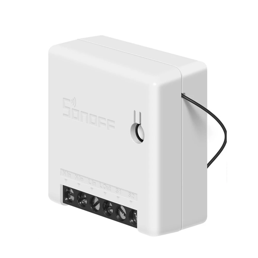 Двухсторонний Интеллектуальный мини переключатель SONOFF 10 А поддерживает режим
