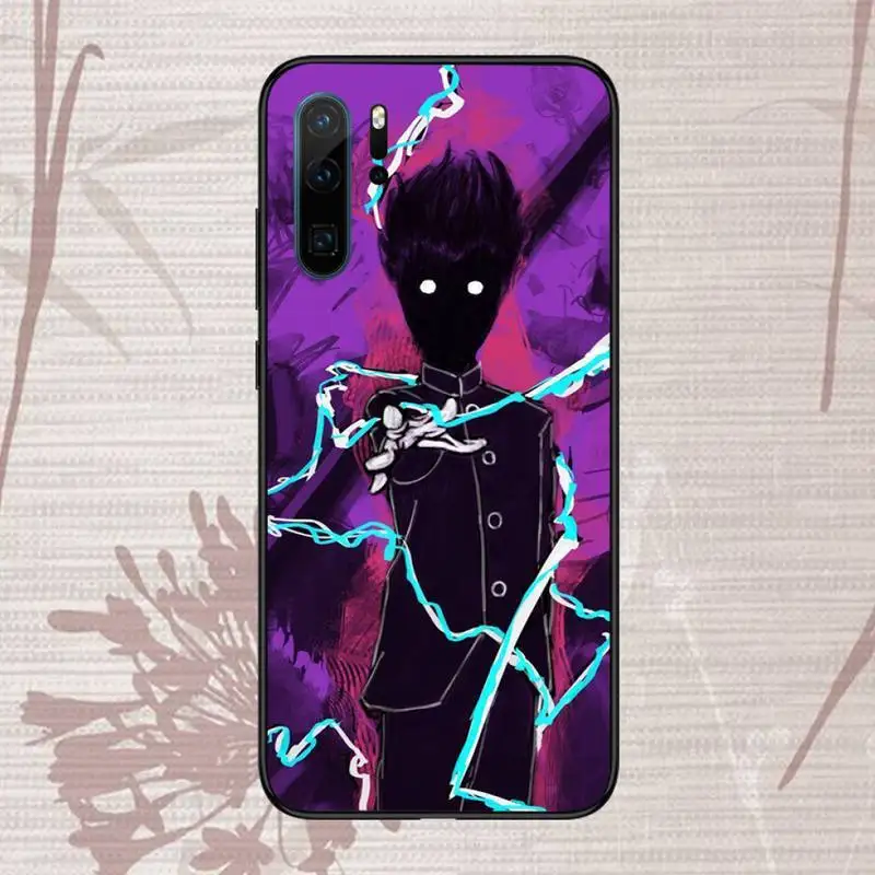 

Mob Psycho 100 Anime Phone Case For Huawei P20 P30 P40 lite Pro P Smart 2019 Mate 10 20 Lite Pro Nova 5t