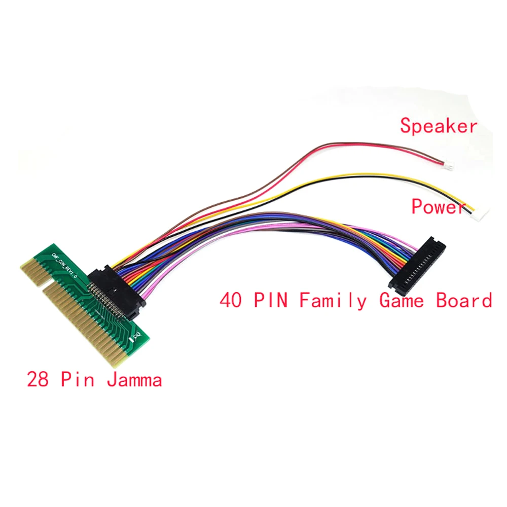 

20 Pin（ 40Pin）To 28Pin Jamma Sleep Cable Conversion Converter Adapter 3D Pandora Box Arcade Game Board Wiring Harness