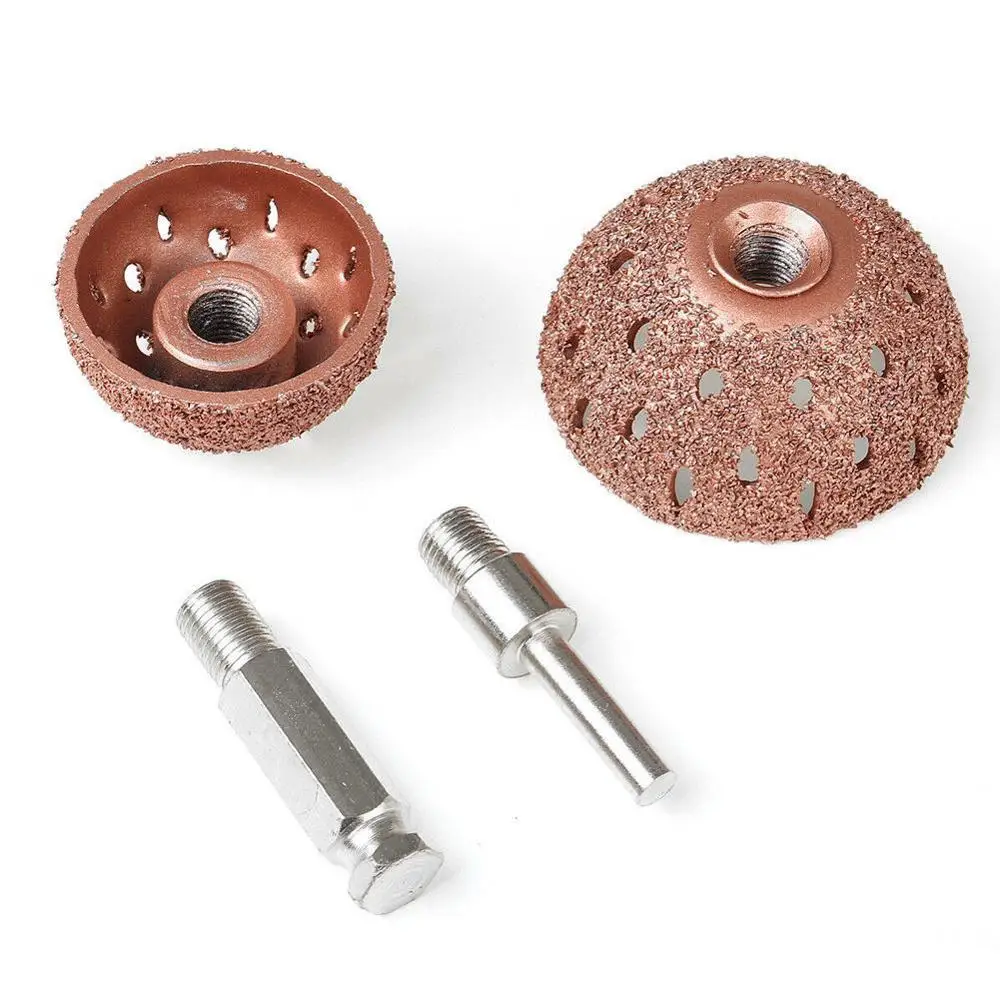 1pc Buffing Wheel Tungsten Carbide Rasp / Contour Cup Grind Repair with Adaptor Professional Tire Tool Ball Arbo E9N8 |