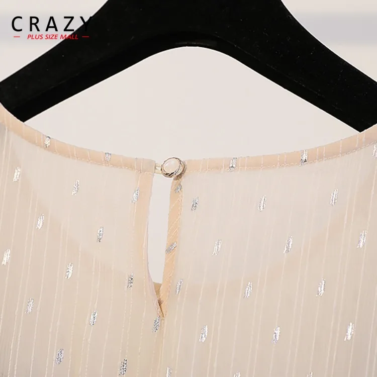 

2021 Summer New Plus Size Women Strap Dress Big Size Short Sleeve Elegant Dress