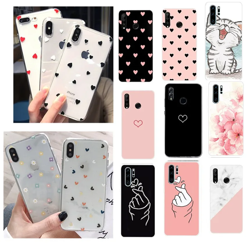 Чехол для Huawei P40 Lite E силиконовый чехол P20 P30 P40Lite 2020 p 40 p40liteE Y6 Pro 2019 Y6P Y9 Prime