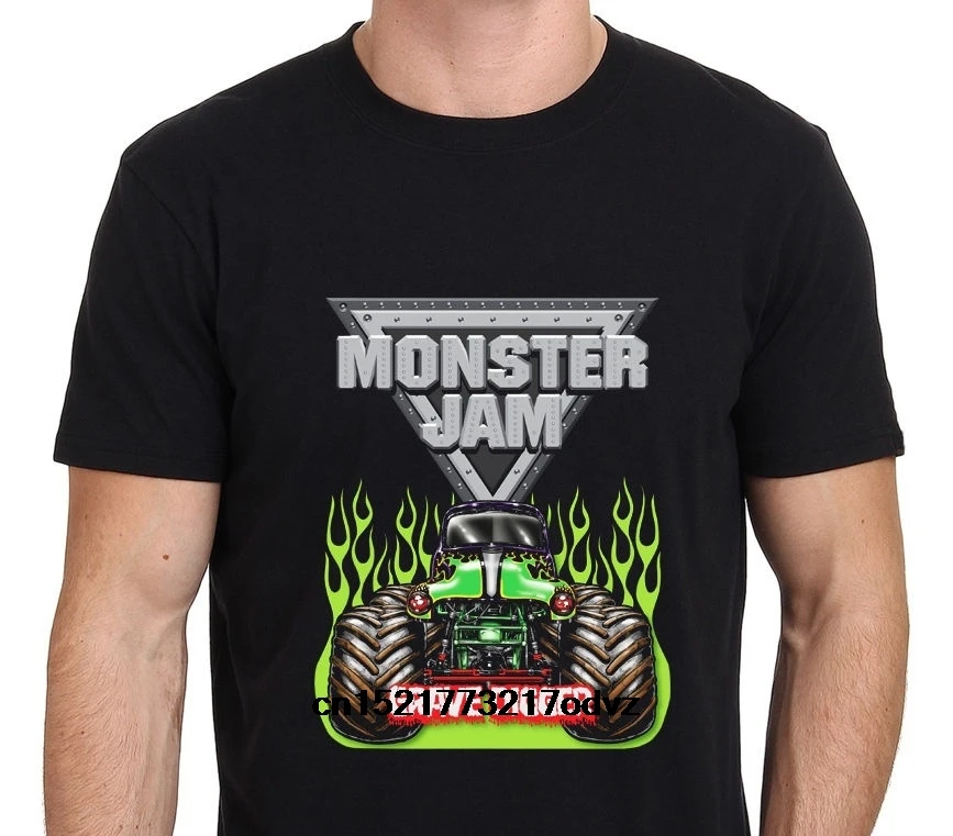 Men T shirt Monster Jam Grave Digger Truck funny t-shirt novelty tshirt women | Мужская одежда